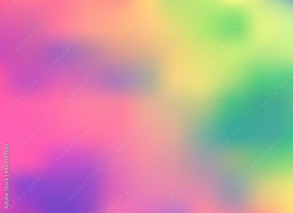  Abstract colorful smooth blurred vector background for design.