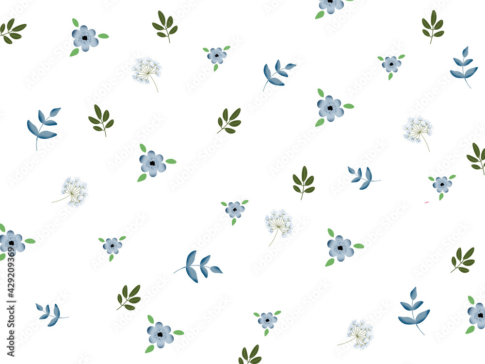 Fototapeta premium colorful Leaves tree and Flower background, Springtime, Season, Leaf,wallpaper