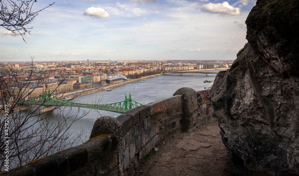 Szabadság bridge on the Danube