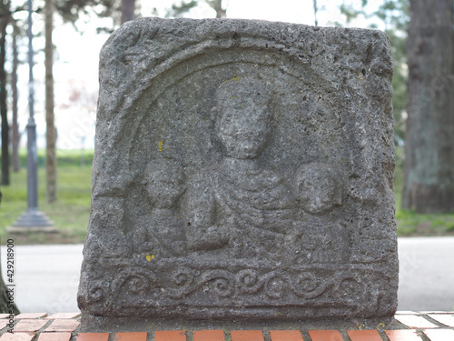 Wallpaper Mural Old cemetery, old tombstones come from the roman empire. Torontodigital.ca