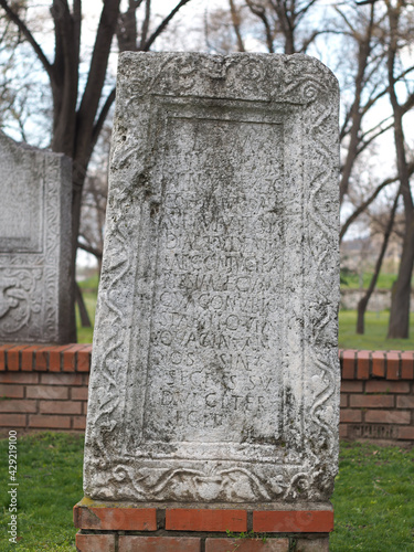 Wallpaper Mural Old cemetery, old tombstones come from the roman empire. Torontodigital.ca