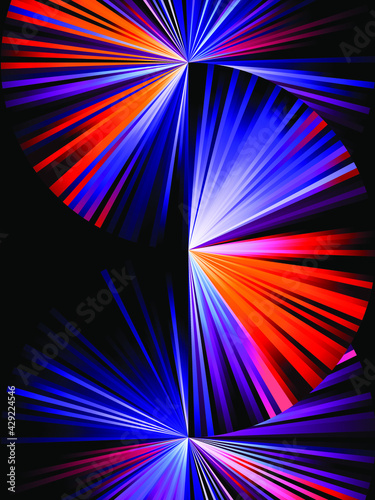 Creative geometric wallpaper. Trendy gradient shapes composition. Eps10 vector.