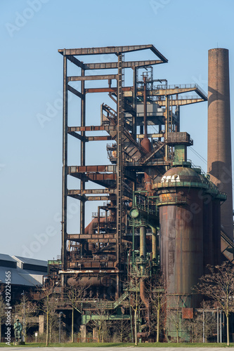 Altes Stahlwerk Phoenix-West in Dortmund-Hörde, Nordrhein-Westfalen photo