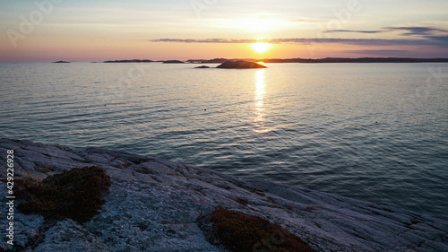Island sunset