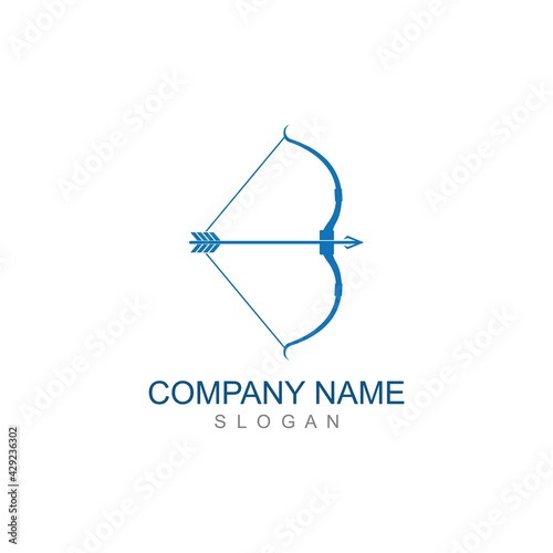 Arrow archery icon vector illustration