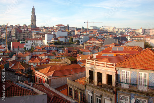 Porto, Portugal. View of old town