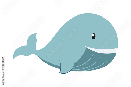 cute whale icon