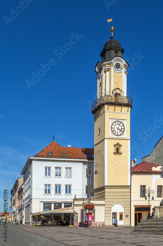 Clock tower, Banska Bystrica, Slovakia © borisb17