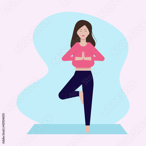 yoga at home