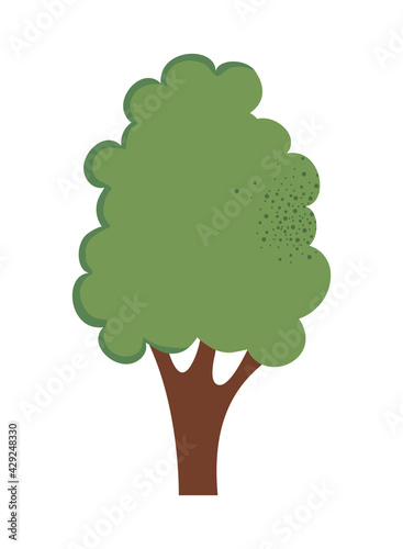 green bushy tree