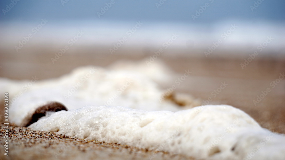 salt on the beach