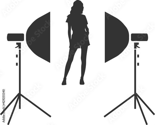 A softbox icon and a girl to shoot with.