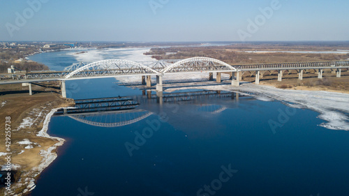 new automobile bridge over the Volga River in Nizhny Novgorod