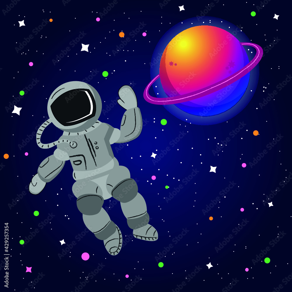 astronaut in space astronaut in space