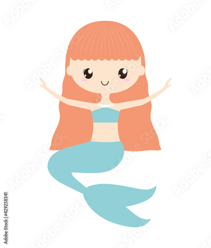 cute mermaid design