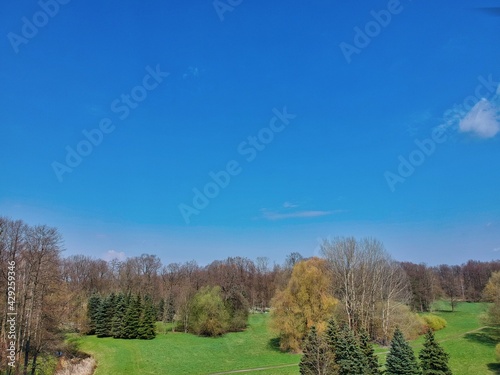 Park in Nesvizh, Belarus