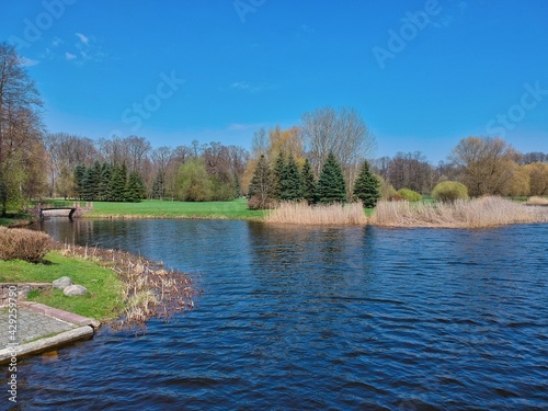 Park in Nesvizh, Belarus