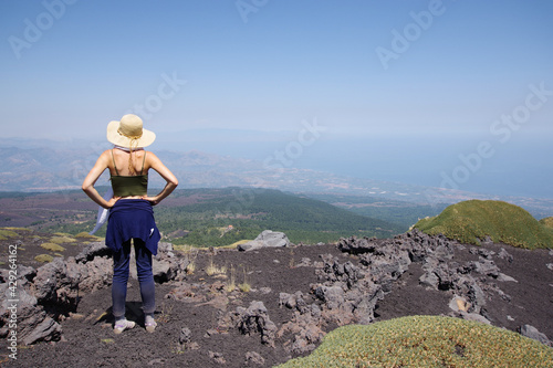 Climbing the Mount Etna