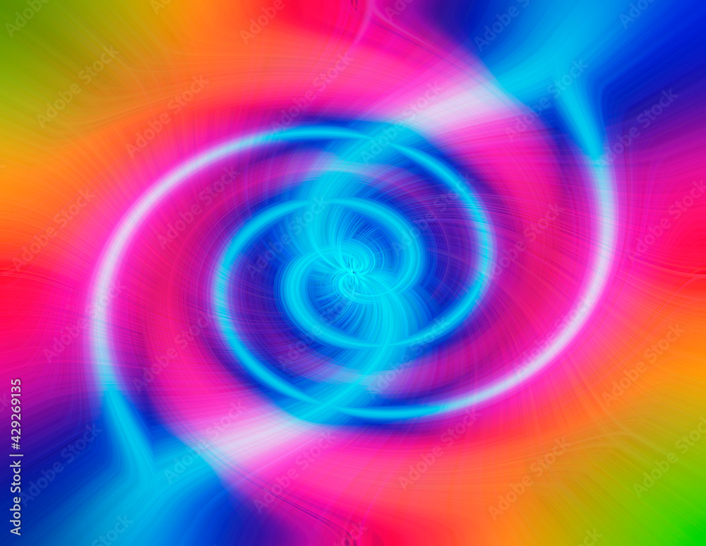 Abstract twisted fractal background Abstract twisted fractal background