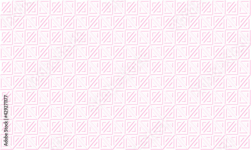 triangular pink mosaic. photo