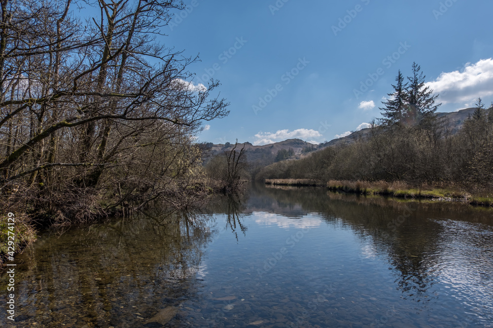Rydal Water, English Lake District. April 2021 Rydal Water, English Lake District. April 2021