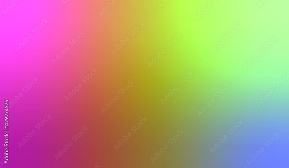 Colorful vector blurred background in abstract style with gradient.