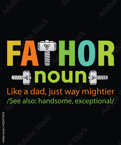 Fathor T Shirt, , T shirt Design Idea, 