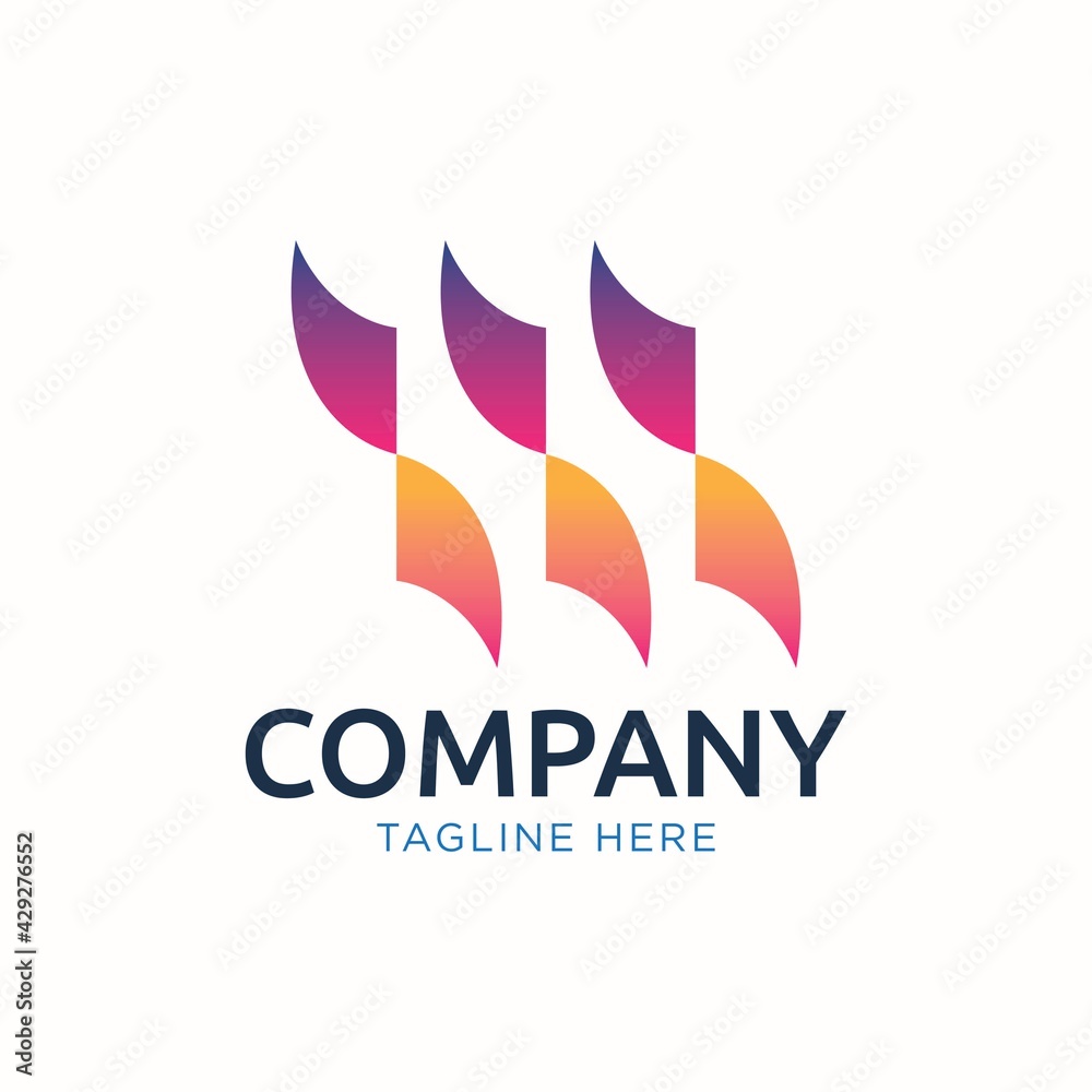 Obraz premium spiral abstract logo design