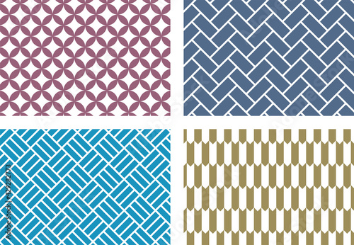 日本の伝統的な和柄素材