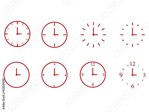 time icons