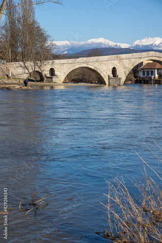 Kadin bridge over the Struma River at Nevestino, Bulgaria © Stoyan Haytov