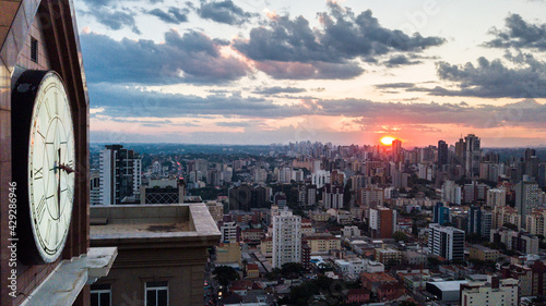 Fotografía Skyline of Curitiba, Paraná. Brazil