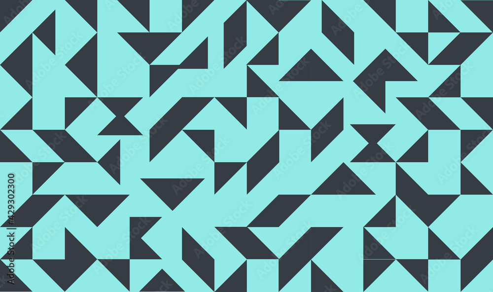 Vector geometric pattern with triangles. Modern stylish abstract background.