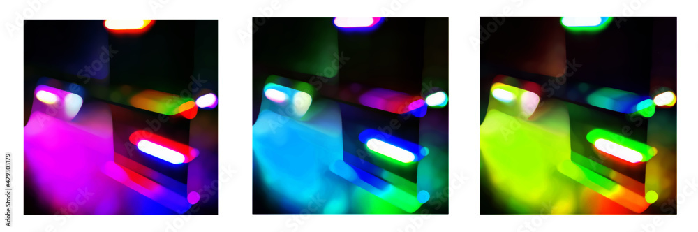 Hintergrund Farbflächen Move