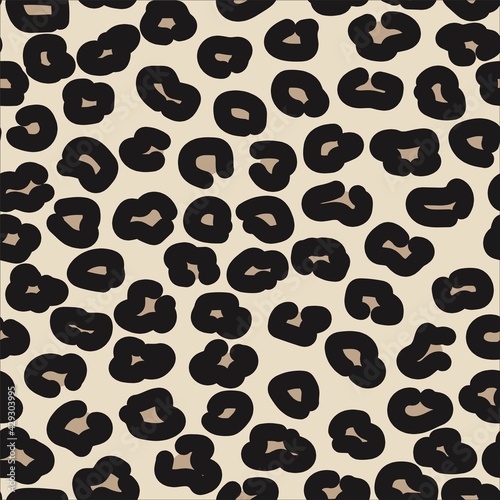 print leopard. seamless pattern, abstraction. for print or banner or fabric