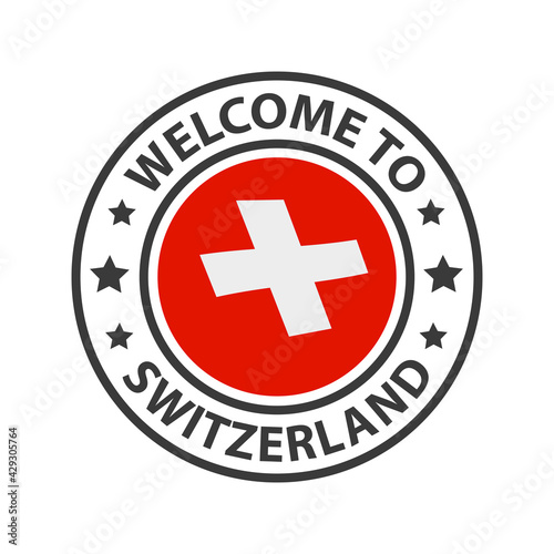 Welcome to Switzerland. Collection of icons welcome to.