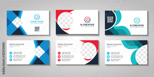 business card set