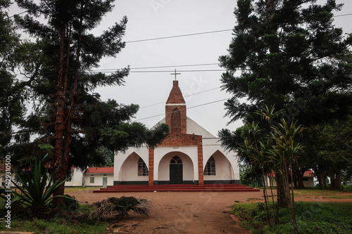 Catholic church of Entebbe view, Uganda photo