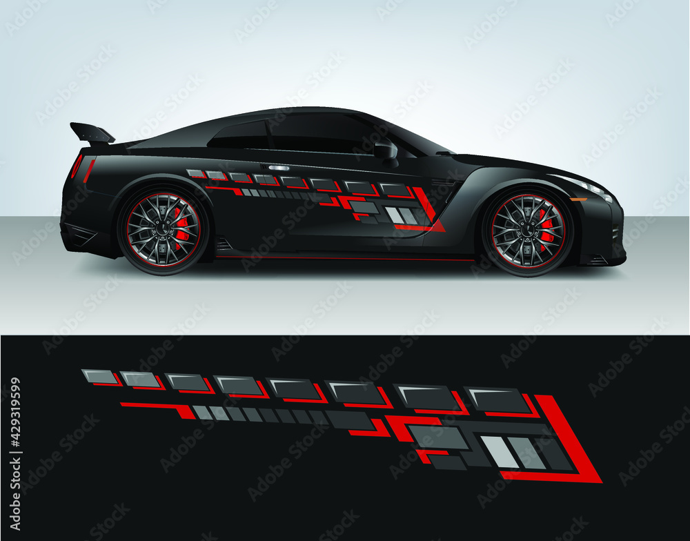 Vinyl sticker Decals set for Car truck mini bus modify Motorcycle ...