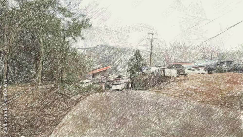 art drawing color of landscape background art drawing color of landscape background