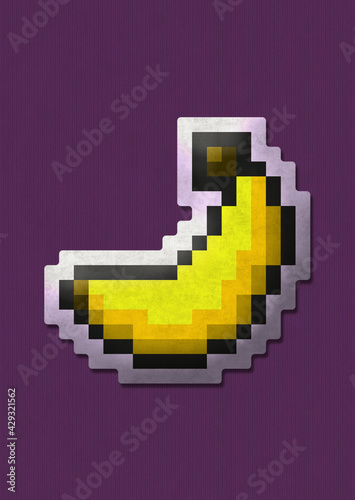 Pin Banana 16 bits
