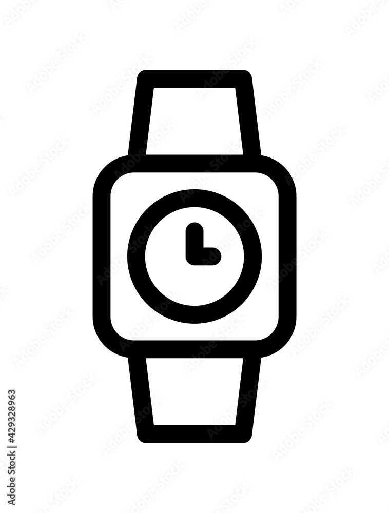 Smartwatch is a wristwatch which could reckon time vector. Smartwatch is a wristwatch which could reckon time vector.