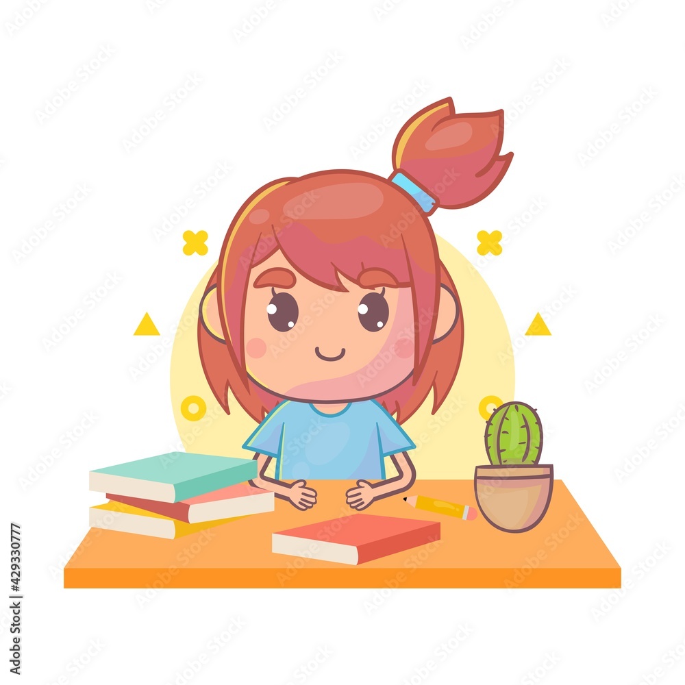 Happy kids studying textbooks Premium Vector
Happy kids studying textbooks Premium Vector