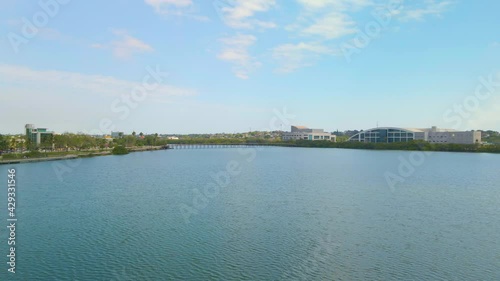 Wallpaper Mural view of the river in the city Torontodigital.ca