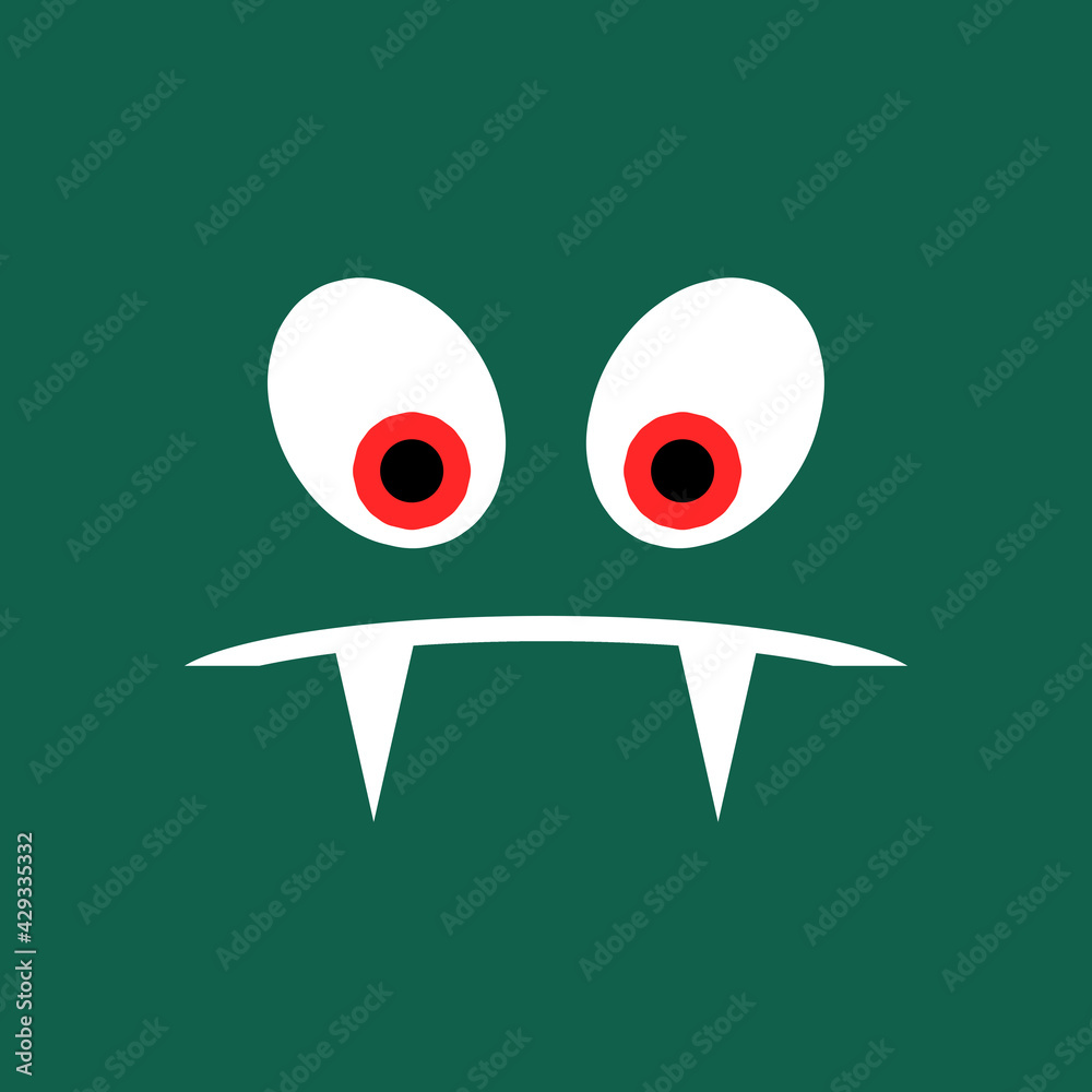 Obraz premium Angry Monster