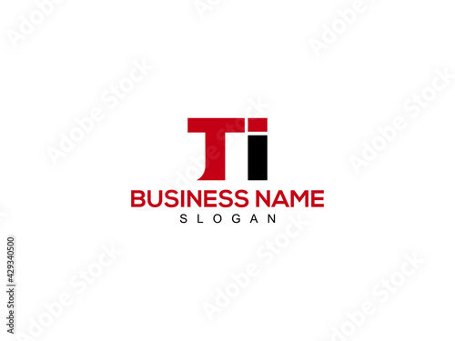 TI Letter Logo, ti logo icon vector for business
