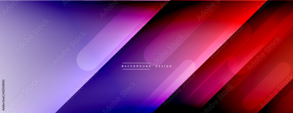 Dynamic lines abstract background. 3D shadow effects and fluid gradients. Modern overlapping forms Dynamic lines abstract background. 3D shadow effects and fluid gradients. Modern overlapping forms
