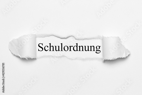 Schulordnung  photo