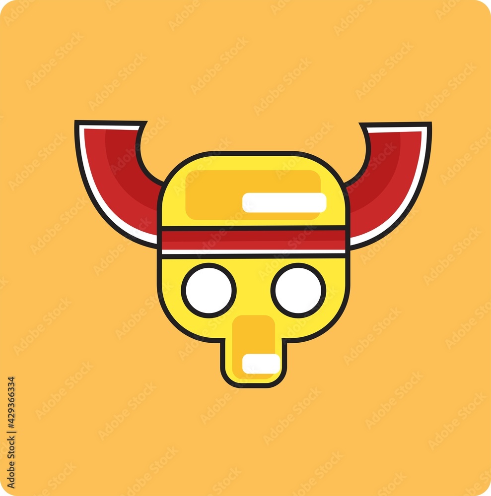 Vector illustration of animal icons perfect for kids t-shirts and crafts.