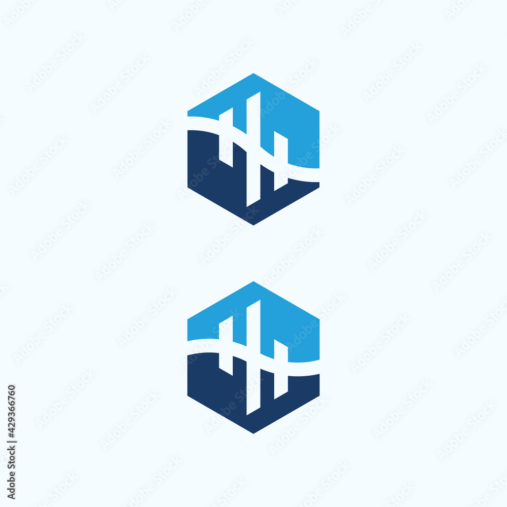 Hexagon chart icon vector design illustration Hexagon chart icon vector design illustration